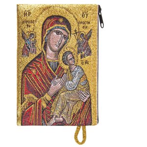 Klein zak met een christelijk motief - 10x15cm