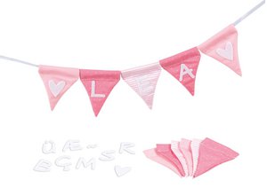 Vlaggenwimpel Roze