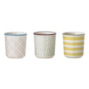 Patrizia Eierbecher, Gelb, Steinzeug