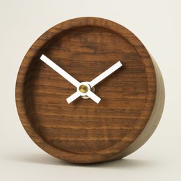 Table Clock Cylinder