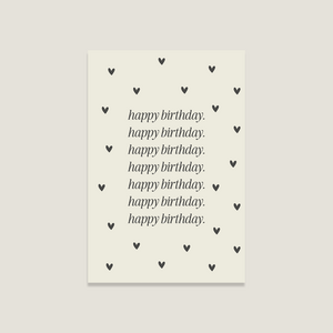 Postcard 'Happy Birthday'