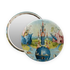 Pocket Mirror, Ø 80 mm , Jheronimus Bosch, Garden of Earthly Delights