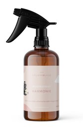 Room spray in 500 ml size, recommended price €24.95, made with natural ingredients, available in various scents.