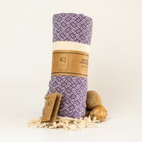 Hamamtuch | Saunatuch | Strandtuch | Bolivia | Lila | 180x100 cm