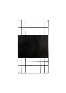 Memo Board Magnetic Wire Black 60x105cm