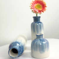 Vase Set Of 3 - Ceramic Vase - Vase Lavender
