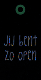 Jij bent zo open