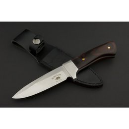 ED MAHONY Red Prairie Hunter, couteau de chasse, 440A