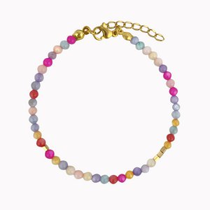 Multikleur armband van schelp kralen