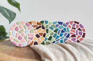 DIY Pakket Mozaïek Onderzetters (zonder houder)