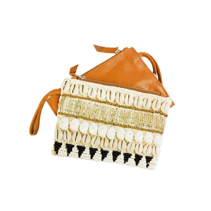De Ocean Whisper ketting - natuurlijk wit