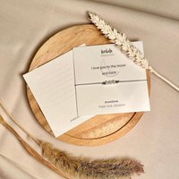 Armband rock, maansteen, zilver en goud