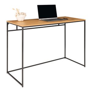 Vita Bureau - eikenlook, zwart, 100x45x75cm