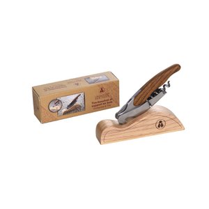 Kurkentrekker en houten steun LAGUIOLE HERITAGE