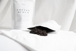 Kokos mandarin kaffe scrub - 100g