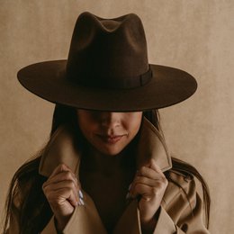 Tlaquepaque · Brown fedora felt hat