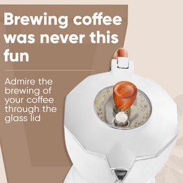 Moka-Kanne aus Aluminium, 300 ml