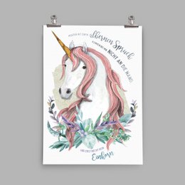 Póster - Eileen Unicornio