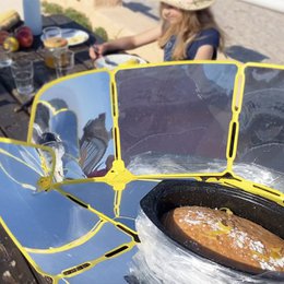 SUNGOOD® faltbarer Solarkocher