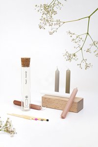 Partykerze – Minikerze in Glasröhre