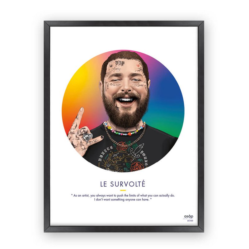 Poster "DE SURVOLTE" - 30x40cm