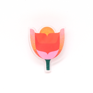 Dutch Tulip Pin Badge