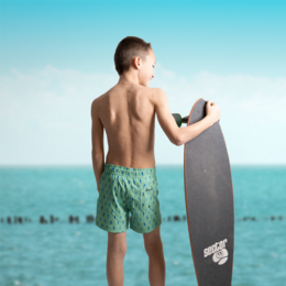 Badeshorts Junge - 'Herum reiten'