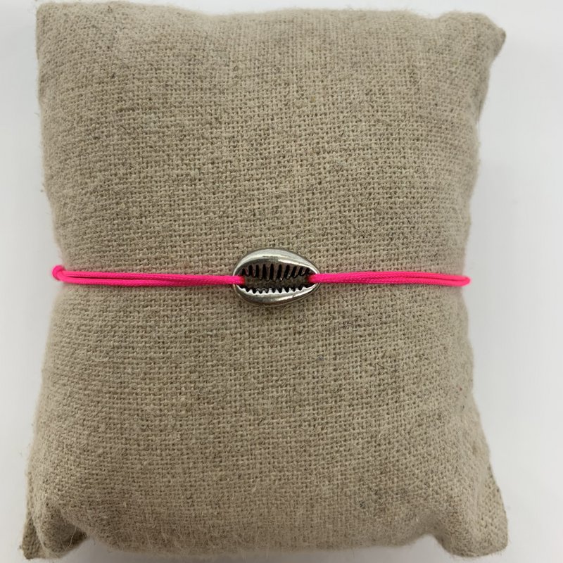 Lille Silver Shell armbånd