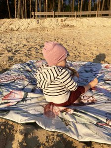Picknickdecke African Life im Rucksack
