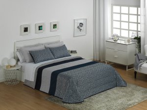 Blauwe Gorbeia boutí-quilt