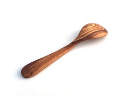 Łyżka Drewniana łyżka 20 cm wykonana z drewna oliwnego