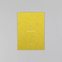 Postkarte Holzschliff Leni Glück