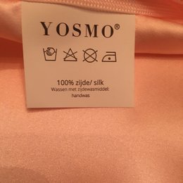YOSMO 100 % Mulberry Silke Bonnet – Størrelse S – Beskyttende sovehætte til børn og kort hår