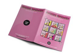 Ikonisk maleaktivitetsbog for kvinder