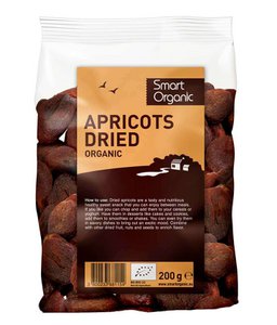 Apricots, Smart Organic, organic, 200g