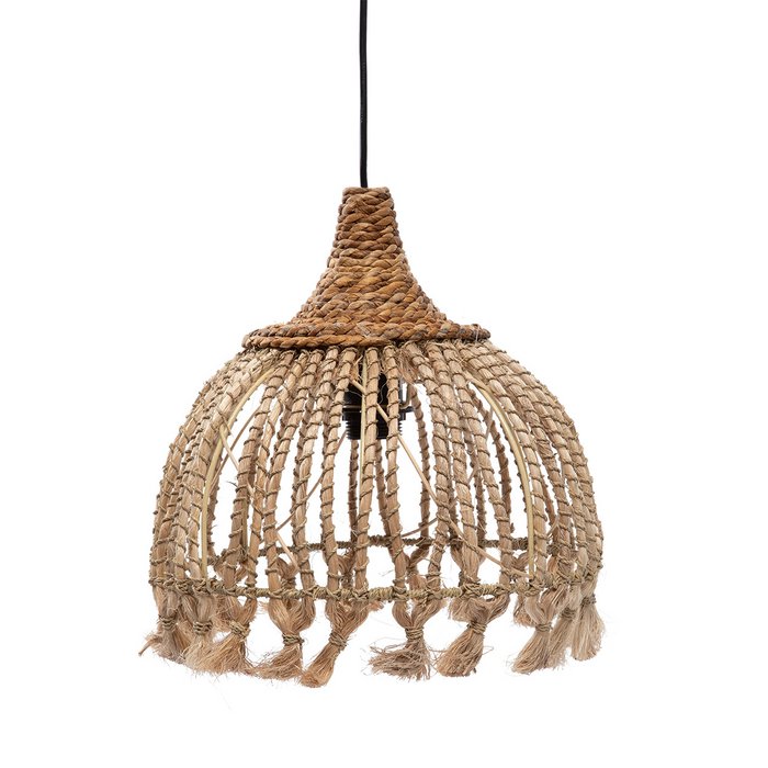 De Abaca Tassel Hanger - Naturel - S