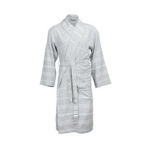 Hamam Badjas - Light Grey/White