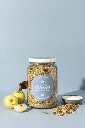 Granola biologica alla mela e canapa
