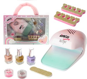 Maniküre-Set für Kinder – 5 Nagellacke und Nageltrockner