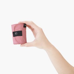 Shupatto borsa shopping pieghevole compatta taglia L - Pesca (Momo)