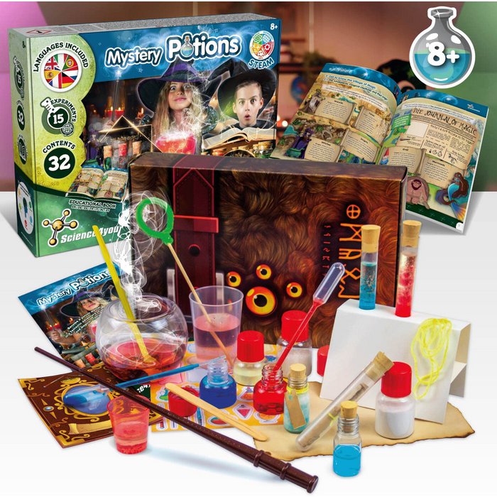 Potion Magique Enfant 6 7 8 9 10 Ans, Kit de Fabrication Potions