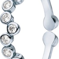 Silver ring with zirconia