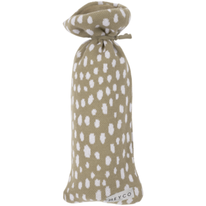 Jugbeutel Strick Geparden Taupe One Size