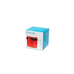 Kaffeesatz Abklopfbehälter GRINDENSTEIN, kompakt, rot