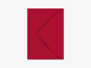 Umschlag / Cherry Red