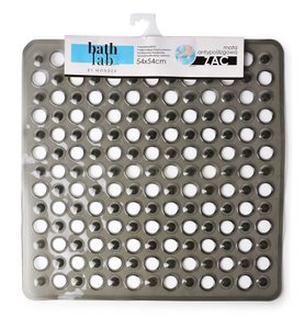 ZAC ZWARTE BADKAMERMAT 54x54cm