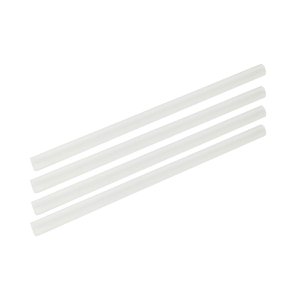 Set of 8 transparent and reusable plastic straws Fackelmann Bar Concept