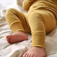 Want Baby Kinderbroek - Merinowol - Harvest Gold