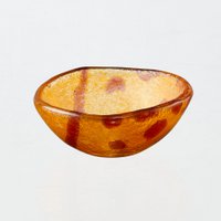 Artisano Bowl XS 9x4 Magenta & Orange