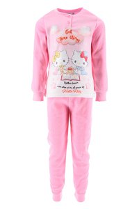 Lot of 24 Units | Hello Kitty Children's Fleece Pajamas | Officially Licensed Products | SUN CITY Group